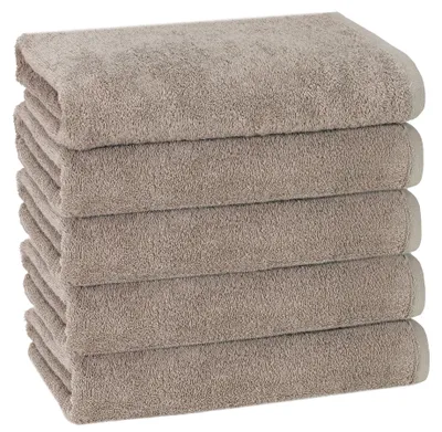 Produktbild von 5er Set Duschtücher, 70x140 cm, 100% Baumwolle, Fango