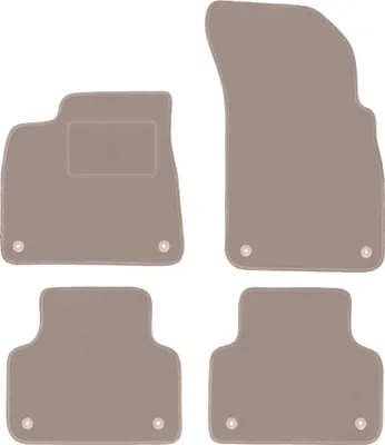 Produktbild von Beige Velours-Fußmatten für: Audi Q7 II SUV (2016-)