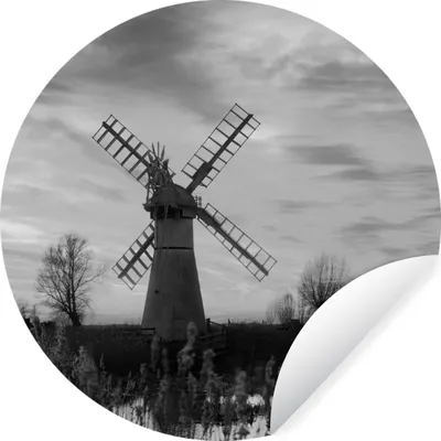 Produktbild von MuchoWow® - Mauerkreis - Wand Bilder - Wandsticker - Wohnzimmer Dekoration - Dekoration für die Wände - Aluminium - Babyzimmer