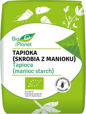 TAPIOKA (SKROBIA Z MANIOKU) BEZGLUTENOWA BIO 800 g - BIO PLANET