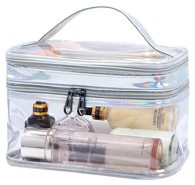 Produktbild von Kosmetiktasche Doppelschicht für Reisen