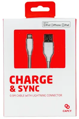 Zdjęcie produktu dla Kabel USB-A do Lightning, 0,9 m, biały