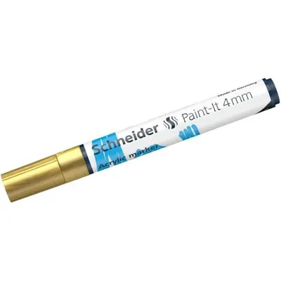 Produktbild von Schneider Acrylmarker Paint-It 320 4mm gold