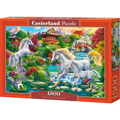 Image de Puzzle 1500 pièces Jardin des Licornes 152117 Castorland