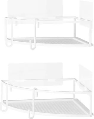 Image de Ensemble d'étagères d'angle Cubiko blanc
