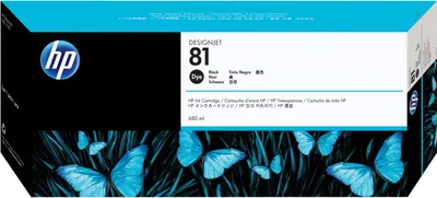 Immagine prodotto di HP Cartuccia inchiostro dye nero 81 680 ml