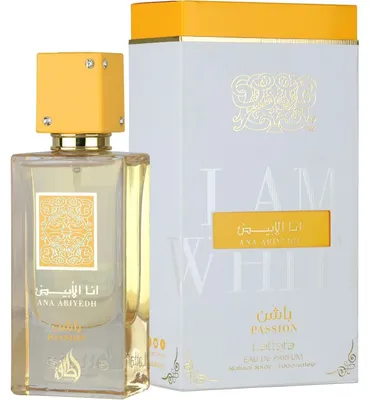 Immagine prodotto di Lattafa Ana Abiyedh Passion, acqua di profumo da donna, 60 ml