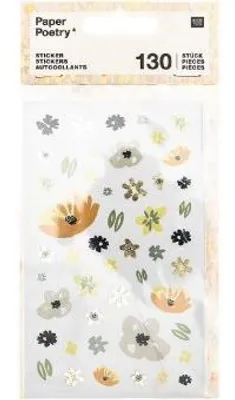 Produktbild von Sticker, Crafted Nature, Blumen, BlauMix