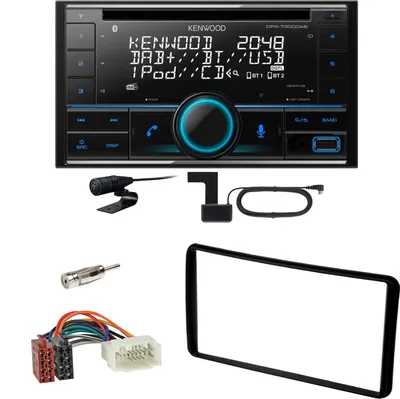 Produktbild von Kenwood DPX-7300DAB Bluetooth Digitalradio USB CD Einbauset für Suzuki Jimny FJ