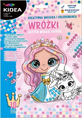 Produktbild von KIDEA 8798 Feenmosaik und Malbuch