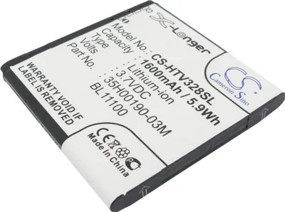 Produktbild von TECHTEK Akku Kompatibel mit [HTC] Desire Q, Desire U, Desire V, Desire VC, Desire X, PM66100, Proto, T327D, T327T, T327W, T328d, T328e, T328h, T328T,