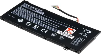 Immagine prodotto di Batteria T6 Power per Acer Aspire 5 A515-53, Li-Poly, 11,55 V, 4500 mAh (51 Wh), nero