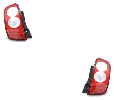 Produktbild von Heckleuchte passend für Nissan Micra K12 01/2003-04/05 Set Links Re 26555AX710 26559AX720 26555AX720 B6555AX710 B6555AX720 26554AX Johns