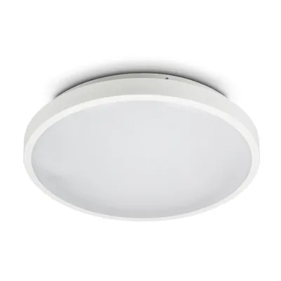 Produktbild von Deckenlampe 2xE27 IP20 ROMI rund weiss