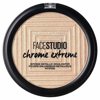 Zdjęcie produktu dla Maybelline Hightlighter Face Studio Chrome Extreme 300 Sandstone Shimmer 6 g