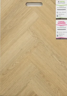 Obrázok produktu pre Vinylová podlaha SPC Floor Concept EKO HERRINGBONE Mississippi, 5 mm