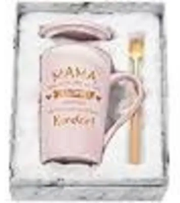 Produktbild von Geschenktasse für Mama mit Spruch 400ml Rosa Keramik