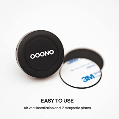 Produktbild von OOONO Mount, Handy/Smartphone, Passive Halterung, Auto, Schwarz