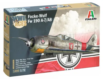 Produktbild von ITALERI IT1490 Focke-Wulf FW 190 A-7/A8 ACES