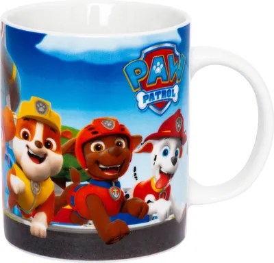 Produktbild von Paw Patrol Tasse - 7 Hunde (weiß)