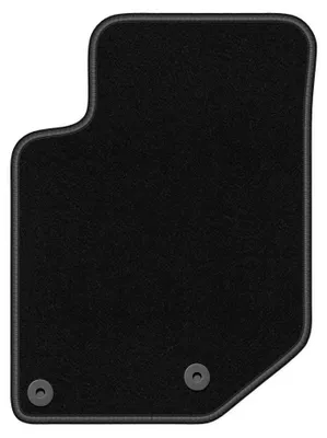 Produktbild von Fahrermatte Velours für Opel Corsa F 2019- (Schrägheck) – 1-tlg, Schwarz, passgenau – Wielganizator BASIC