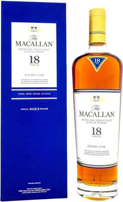 Produktbild von Macallan 18 Years Double Cask 2023 + Box 700ml 43% Vol.