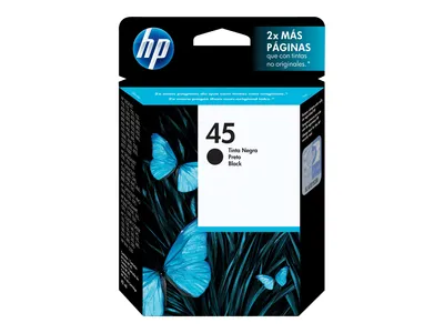 Zdjęcie produktu dla HP 45 Large - 42 ml - Groß - Schwarz - oryginalny