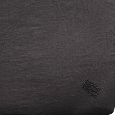 Produktbild von Zoeppritz Leinen-Spannbettlaken Stay Farbe charcoral Größe 160x200x30