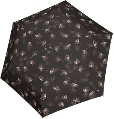 Produktbild von doppler Taschenregenschirm Regenschirm Fiber Havanna Desire Black braun mehrfarbig