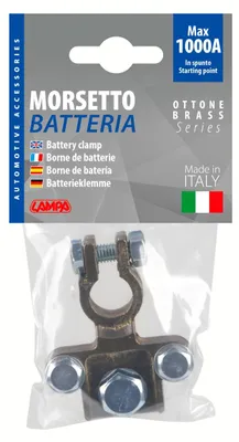 Produktbild von LAMPA Batterieklemme Batteriepolklemme 69906 Messing