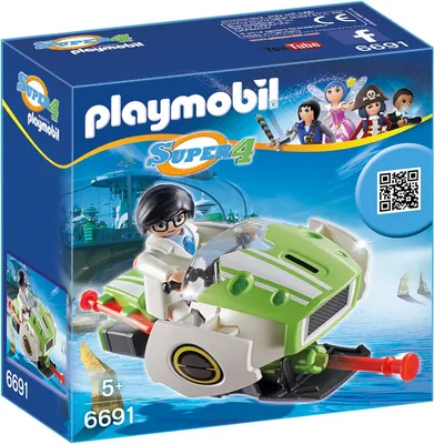 Produktbild von PLAYMOBIL Super 4 6691, 5 Jahr(e), Mehrfarbig, Kunststoff