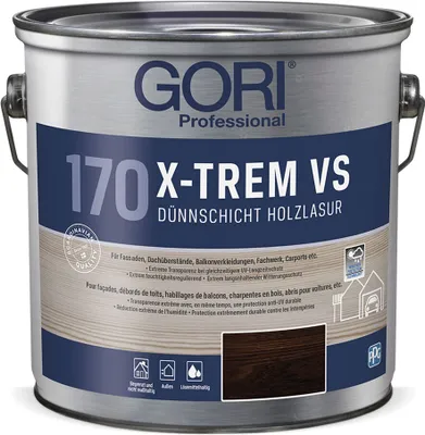 Produktbild von GORI 170 X-TREM DS - 0,75 LTR (KIEFER) UV-Holzschutzlasur