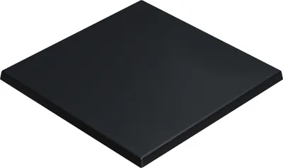 Produktbild von JAMAIKA | Bistro Außen Tischplatte | B:T 60 x 60 cm | Schwarz | Quadratisch | Topalit Tischplatte