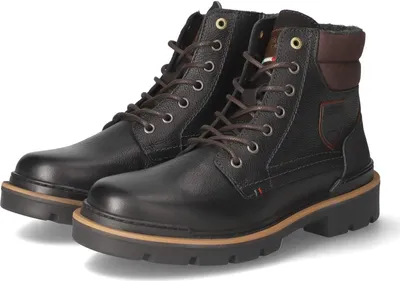 Produktbild von Pantofola D'Oro Schuhe PONTIDA FELT UOMO HIGH Lederboots mit Schnürverschluss