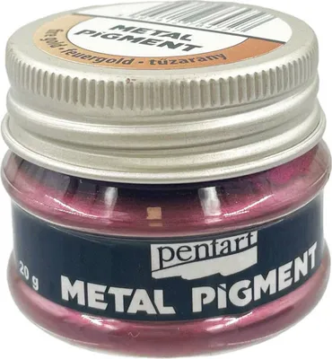 Obrázok produktu pre Metalický pigment ohnivé zlato 20g - Pentart