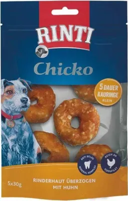 Immagine prodotto di Rinti Chicko, anello da masticare con pollo piccolo 5 x 30 g