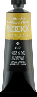 Produktbild von Blockx 3x Ölfarbe, Zitronengelb - Tube 35ml - Zitronengelb| 213612BXC