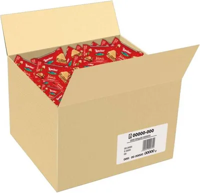 Produktbild von Loacker Minis Napolitaner 200x10g