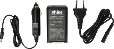 Produktbild von vhbw Ladegerät kompatibel mit Rollei DA101, DA-101 Kamera - Ladeschale, Kfz-Adapter Ladeanzeige