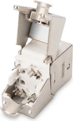 Image de DIGITUS Digitus CAT 6A Keystone module, shielded with intelligent cable manager