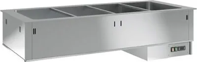 Produktbild von KBS Bain Marie Einbauwanne Gn 3/1 Anschlussfertig 1125x700x380 mm 400 Volt