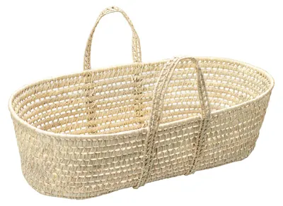 Produktbild von Puppenwiege Spielzeug Tiny - Beige | by SEVIRA KIDS