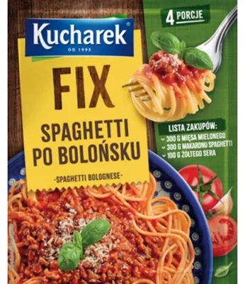 Immagine prodotto di Fix per spaghetti alla bolognese Prymat 41 g