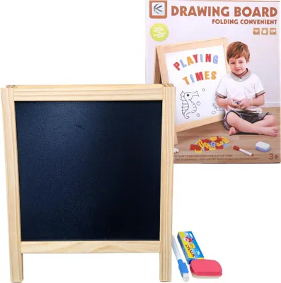Zdjęcie produktu dla Duża wielofunkcyjna tablica edukacyjna 2w1