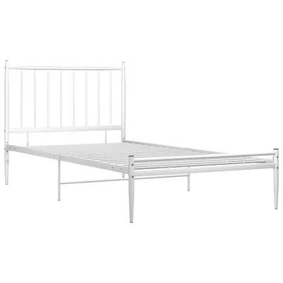 Produktbild von "SALE 2026"Klassische Betten - Weiß Bett Weiß Metall 100x200cm Stabli Möbel8673734