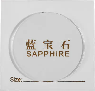 Produktbild von Saphirglas flach, Stärke 1 mm