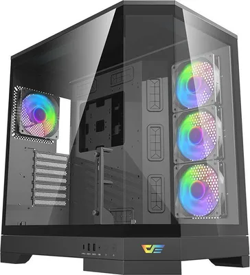 Zdjęcie produktu dla Obudowa Komputerowa Darkflash Dqx90 (Czarna)