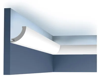 Immagine prodotto di Orac Decor C362 Luxxus Profilo di alta qualità Modanatura decorativa per stucchi Per l'illuminazione indiretta Modanatura decorativa per pareti | 2 metri