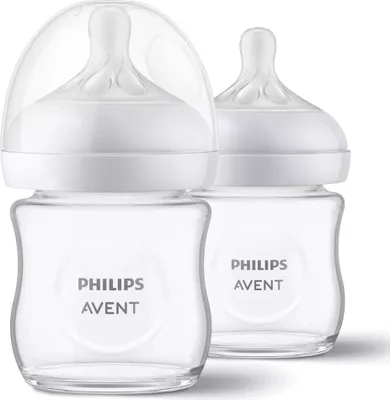 Produktbild von Philips Avent Glas-Flasche 2er Pack Natural Response