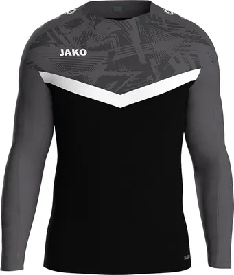 Immagine prodotto di JAKO Bambini Felpa Iconic, Colore:nero/antracite, Taglia:152